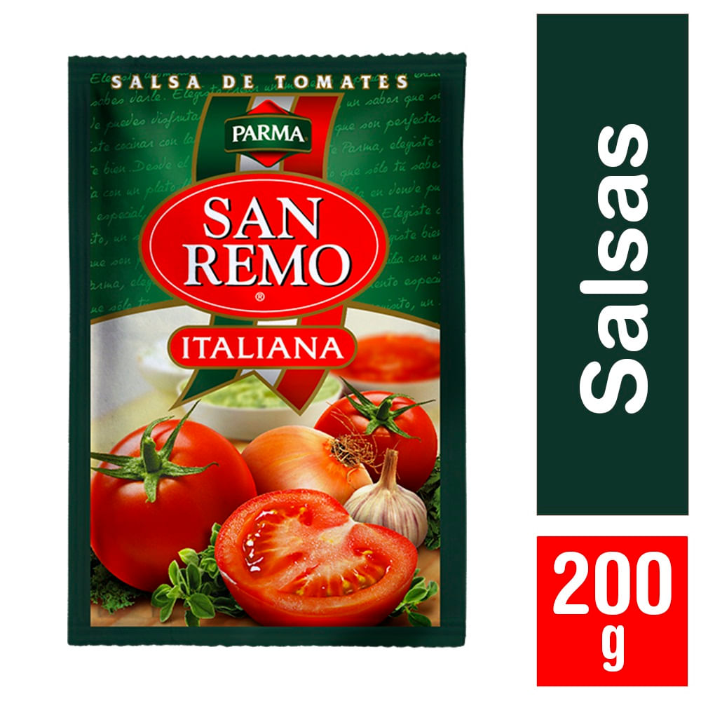 Salsa de tomate italiana sachet