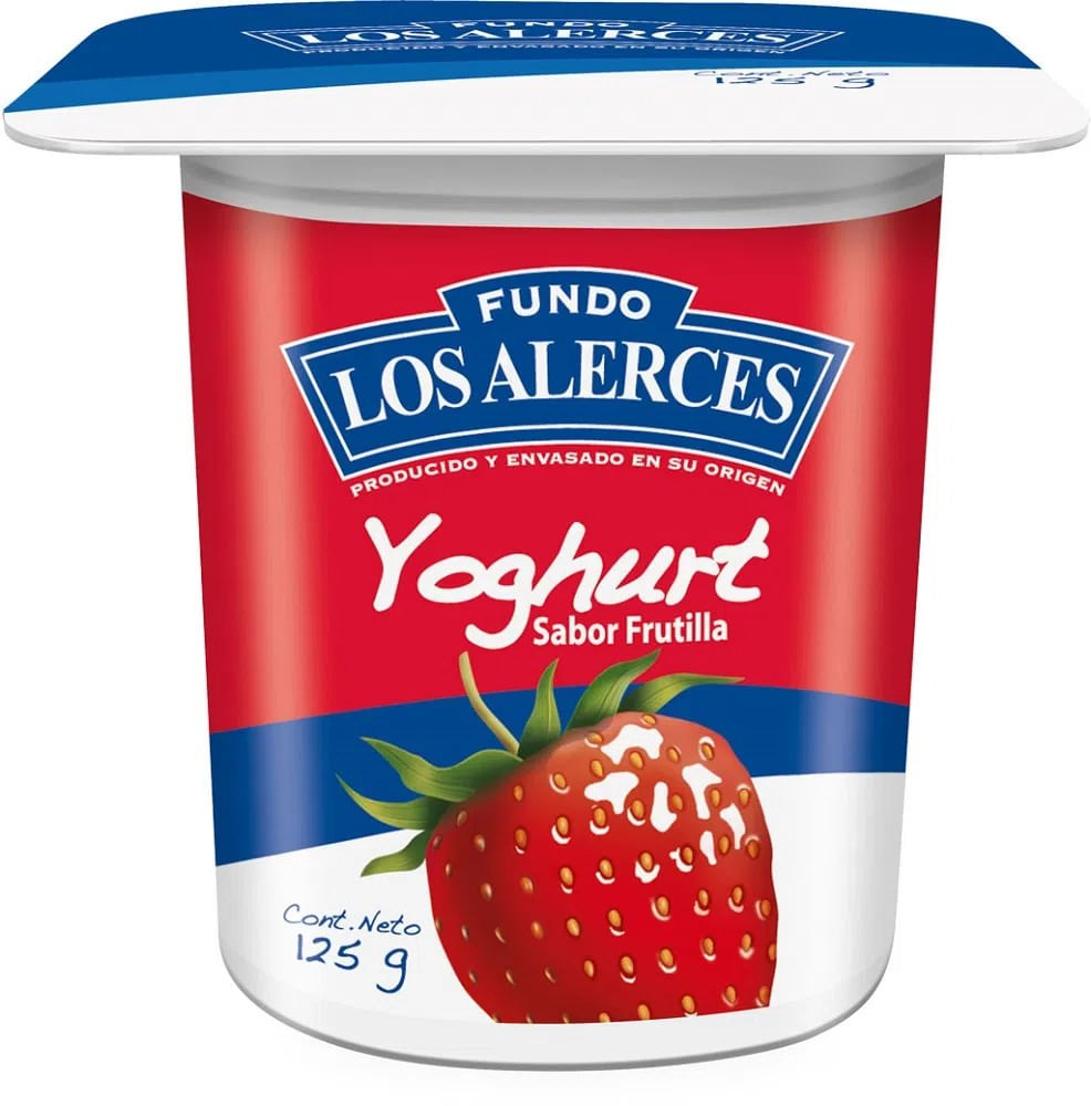 Yoghurt batido frutilla