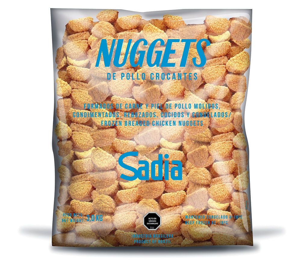 Nuggets de pollo crocante