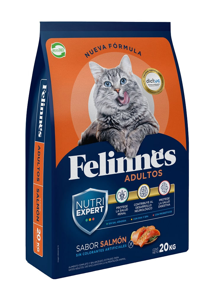 Alimento gato adulto premium salmón